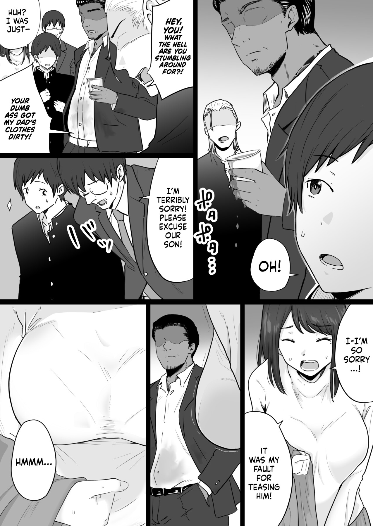 Hentai Manga Comic-Broken Family - A Story About a Mother Who Became Addicted to Sex With a Yakuza-Read-3